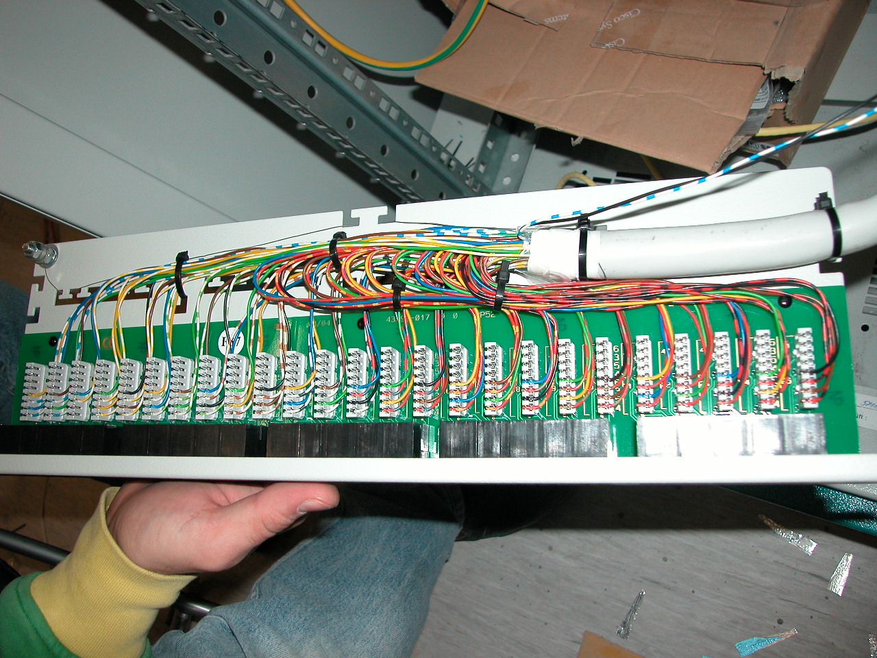 Telefonpanel Netzwerktechnik